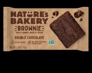 Nature’s Bakery Double Chocolate Brownie Bars